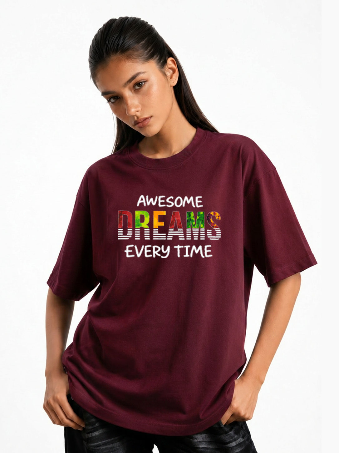 Women's Awesome Dream Everytime Graphic Tshirt