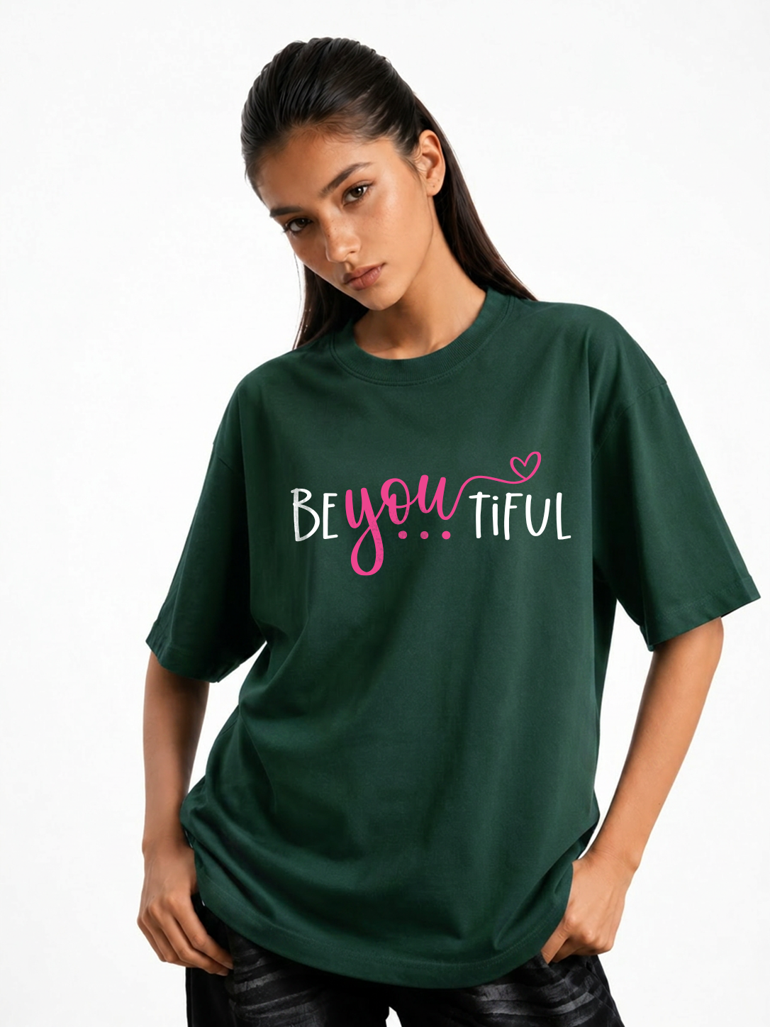 Women’s BeYOUtiful Graphic Oversized T-Shirt