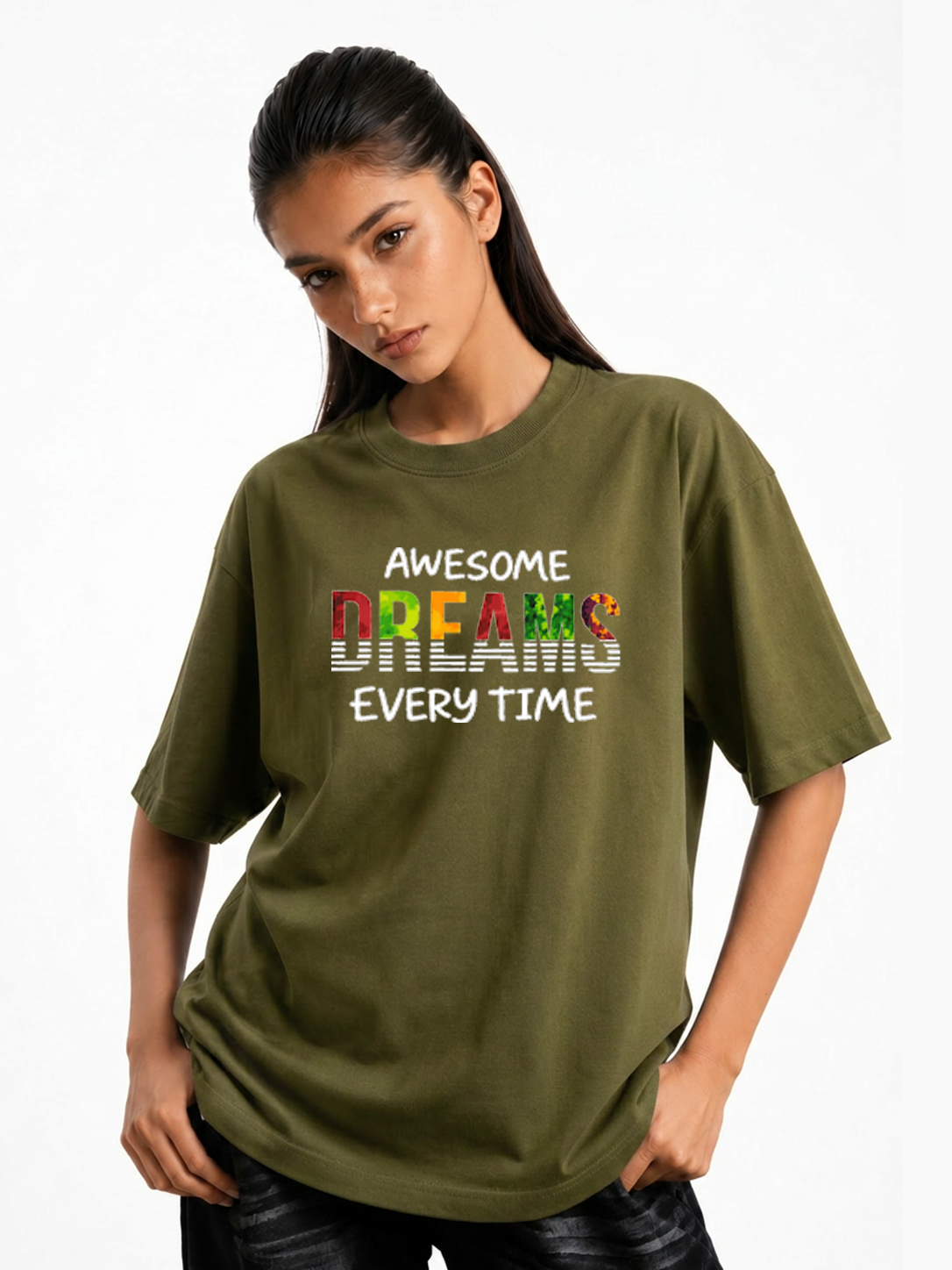 Women's Awesome Dream Everytime Graphic Tshirt