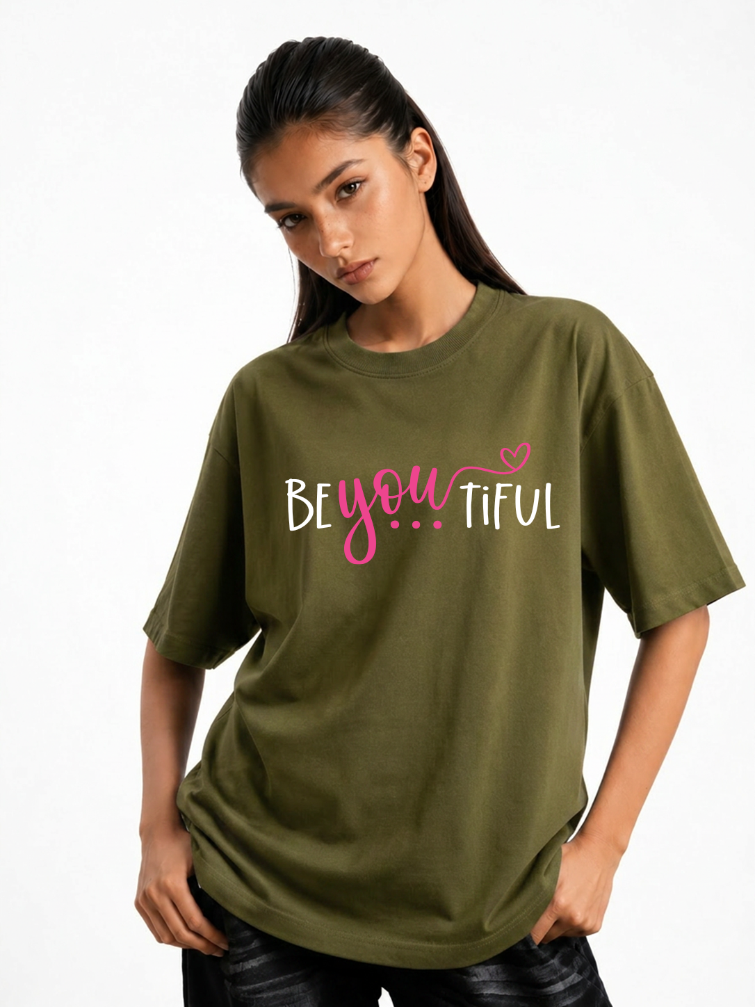 Women’s BeYOUtiful Graphic Oversized T-Shirt