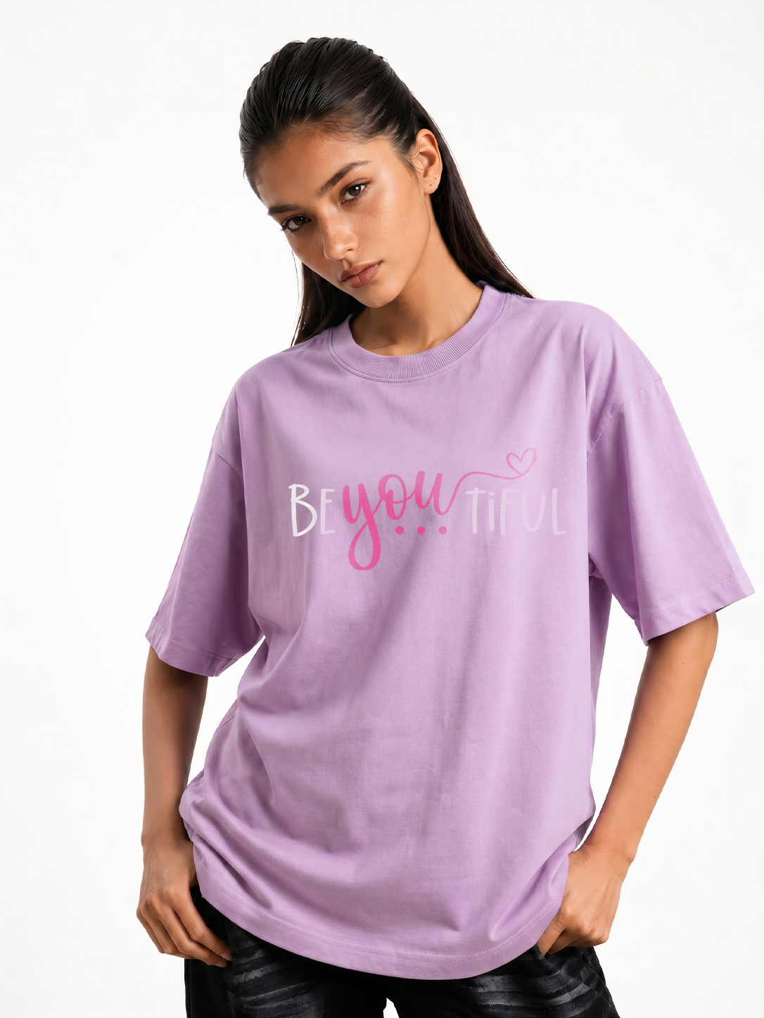 Women’s BeYOUtiful Graphic Oversized T-Shirt