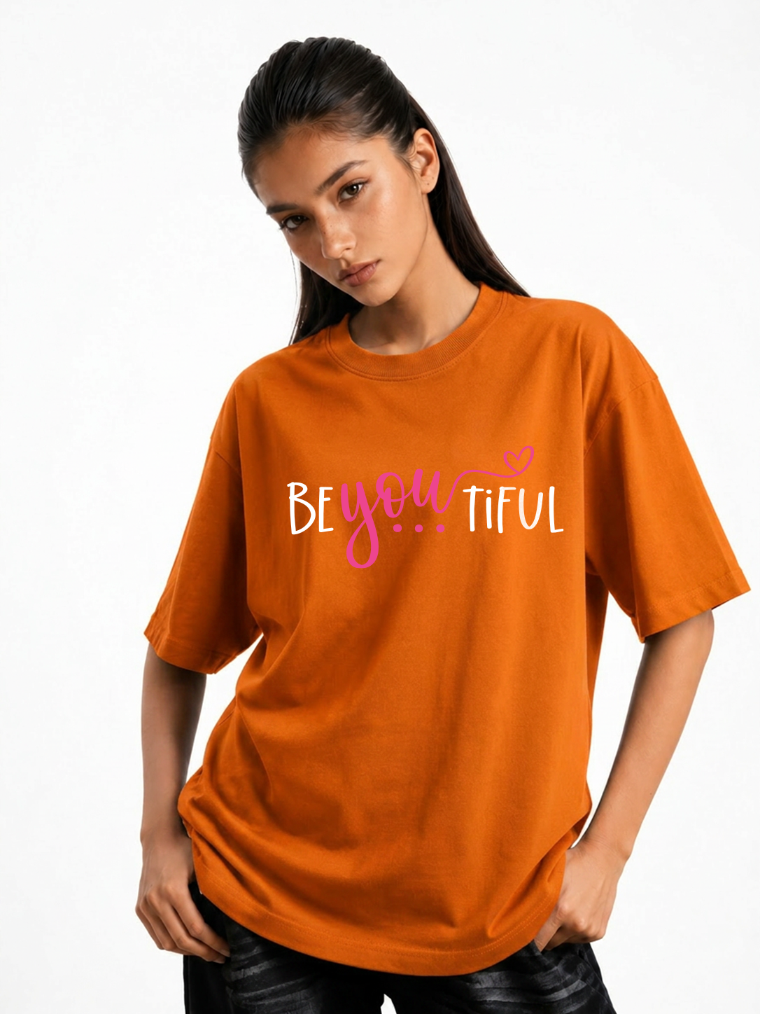 Women’s BeYOUtiful Graphic Oversized T-Shirt