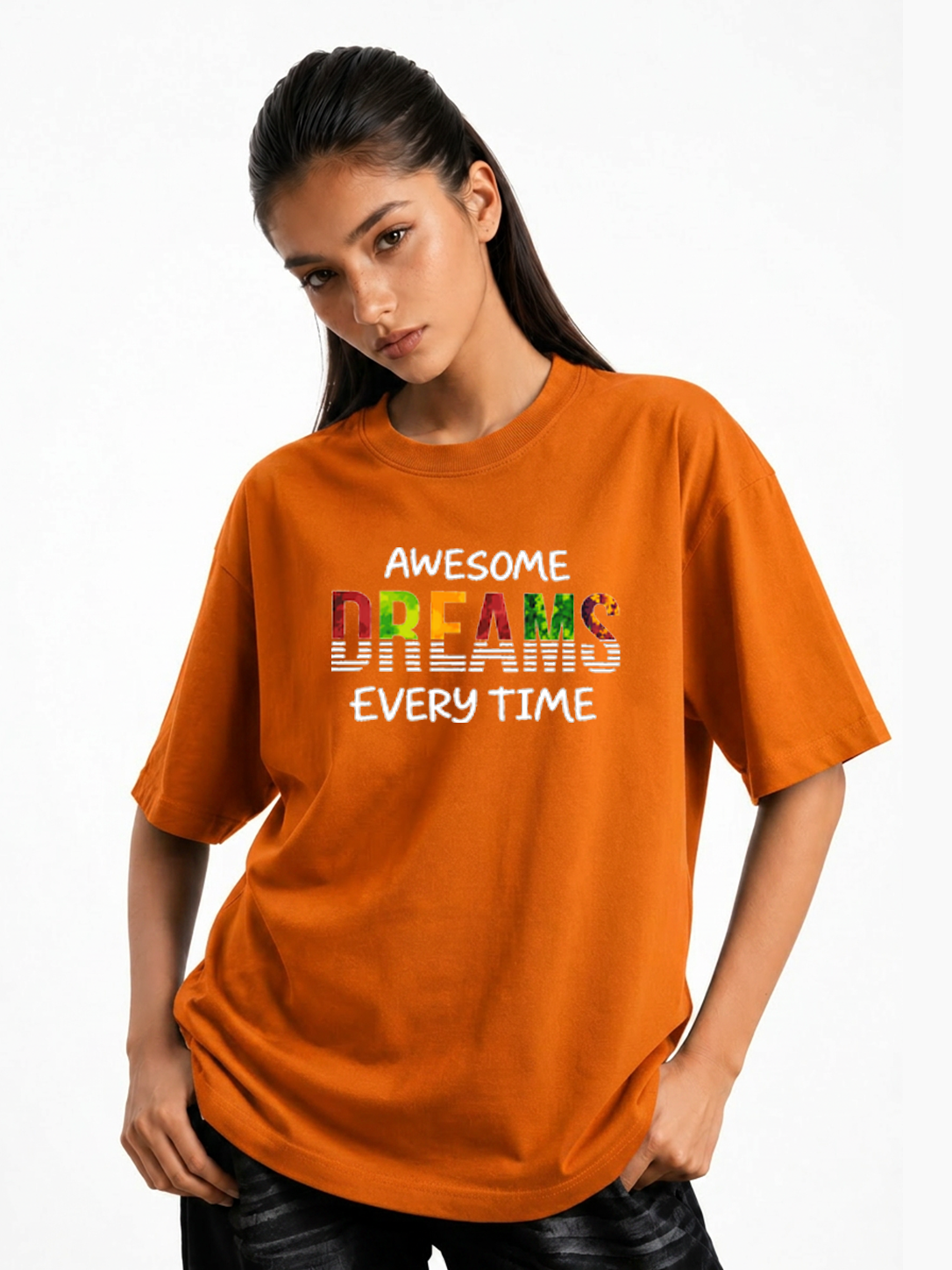 Women's Awesome Dream Everytime Graphic Tshirt