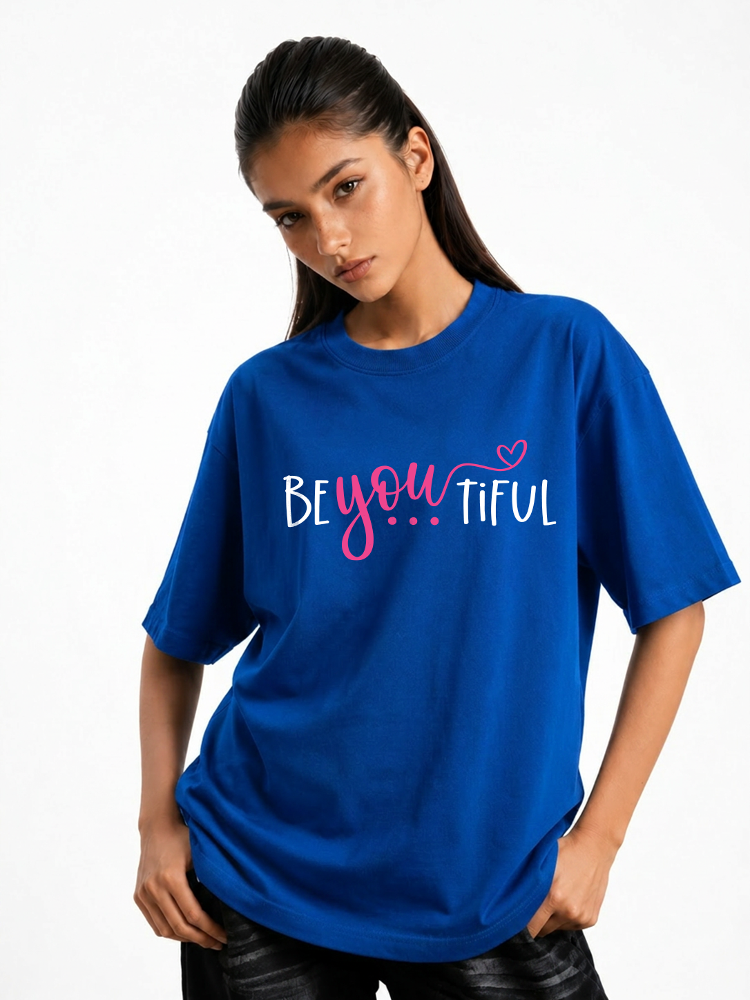 Women’s BeYOUtiful Graphic Oversized T-Shirt
