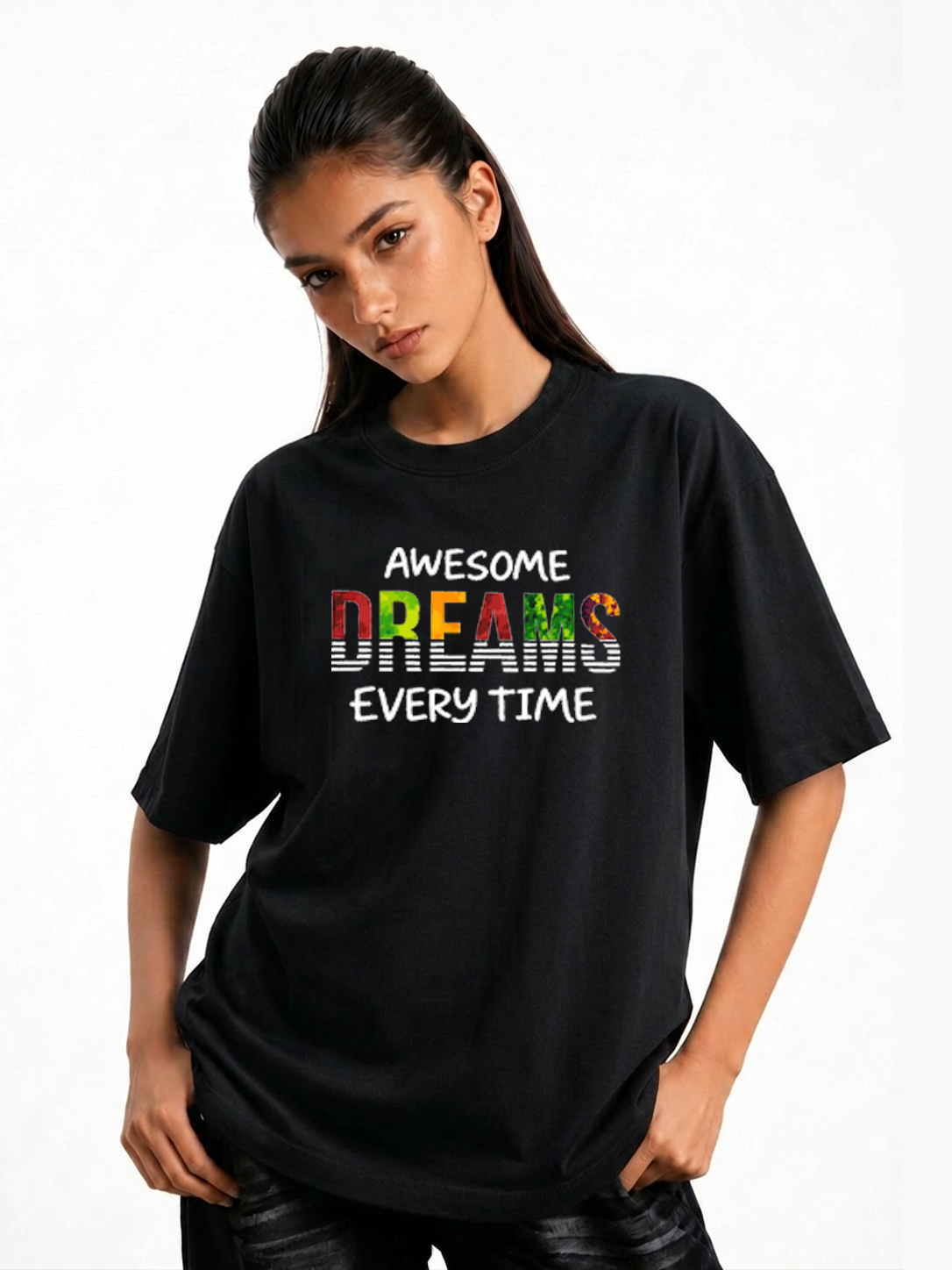 Women's Awesome Dream Everytime Graphic Tshirt