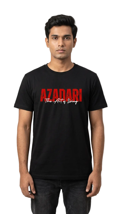 Azadari (The Art of Living) Print Tshirt for Men & Boys