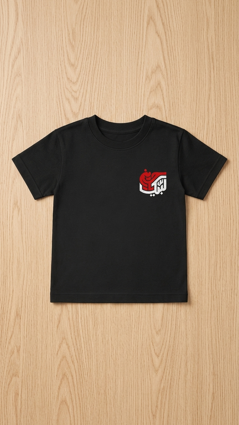 Labbaik Ya Hussain Print Tshirt for Kids