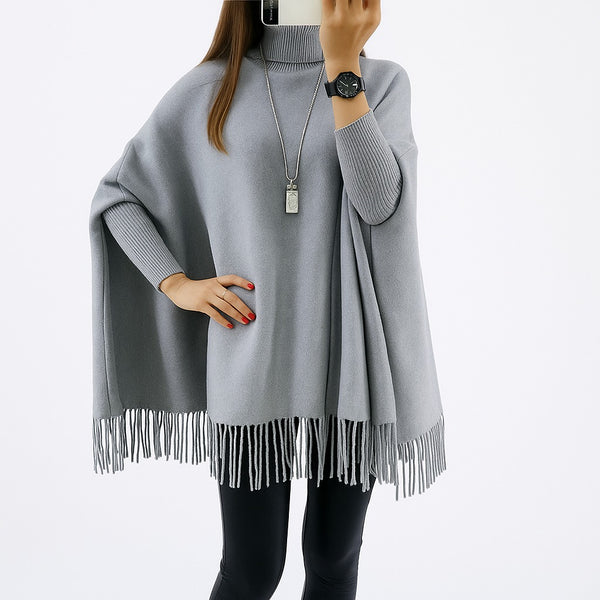 Fleece Poncho for Women
