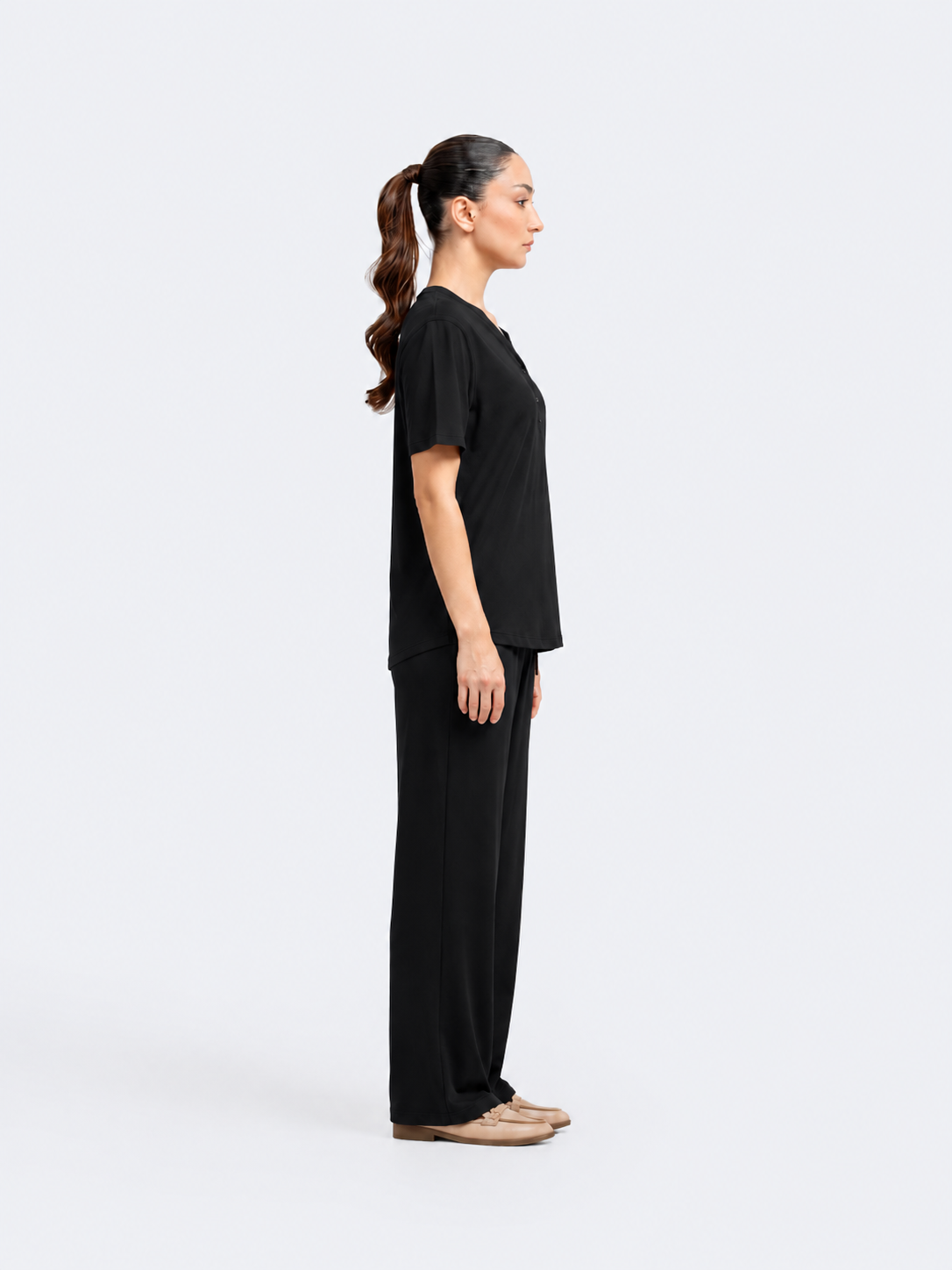 Women’s Premium Black Co-Ord Set