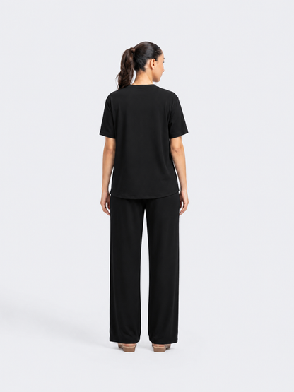 Women’s Premium Black Co-Ord Set