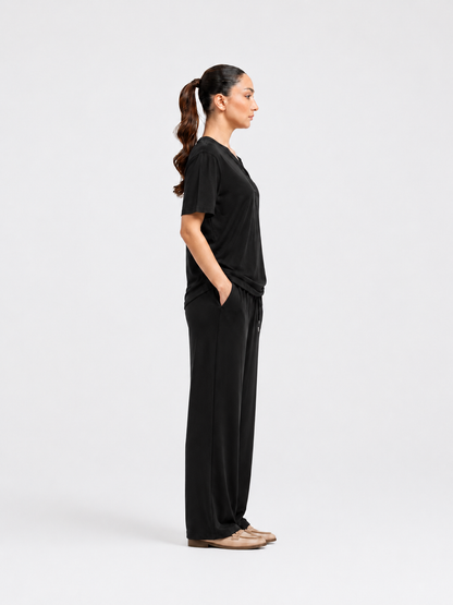 Women’s Premium Black Co-Ord Set