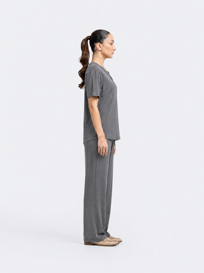 Women’s Premium Gray Co-Ord Set