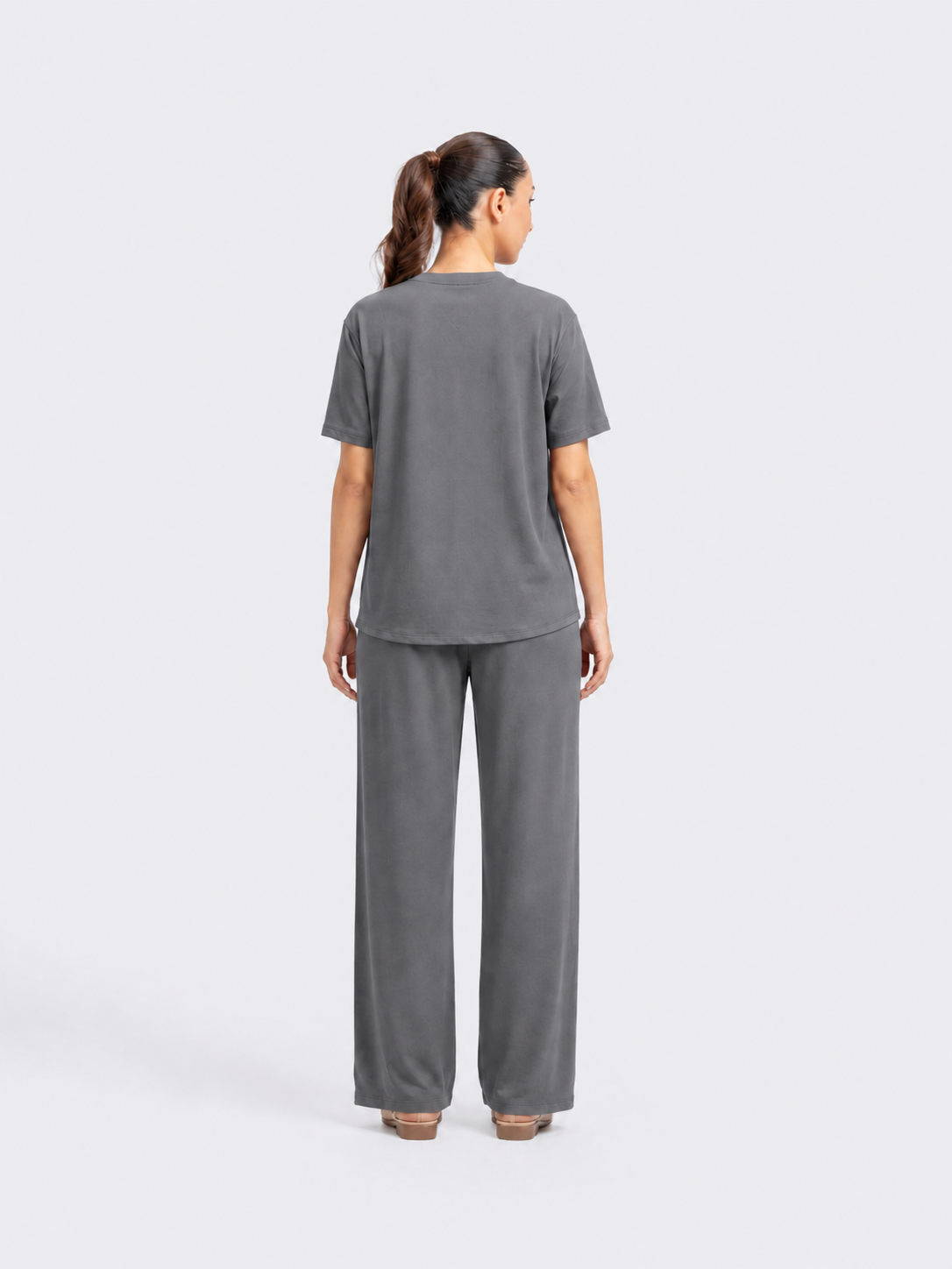 Women’s Premium Gray Co-Ord Set