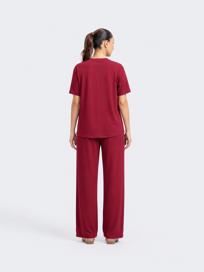 Women’s Premium Maroon Co-Ord Set